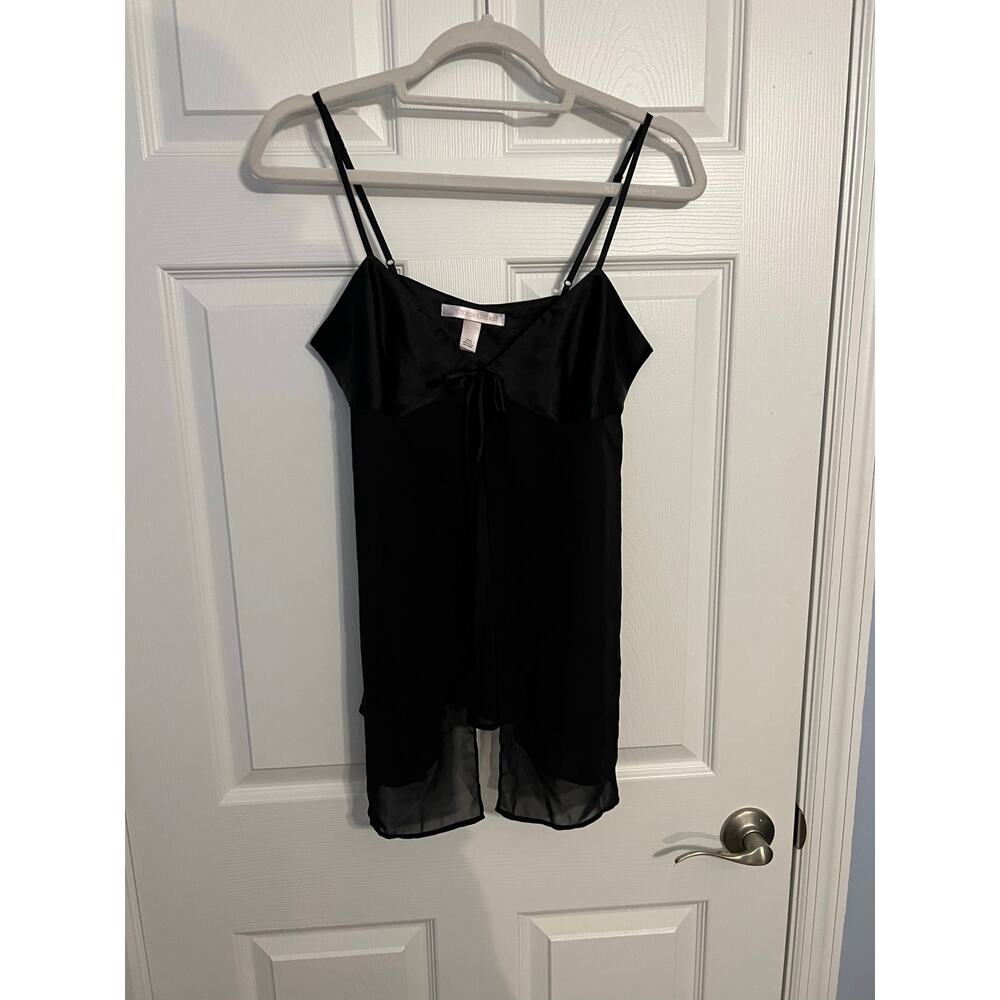 Victoria’s Secret Black Cami Lingerie – One Size – Tie Front